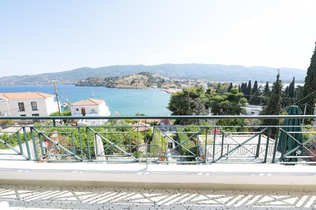 Villa Sofia Sea View Порос Экстерьер фото