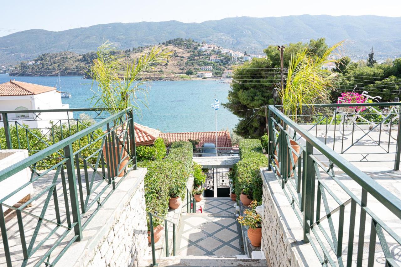 Villa Sofia Sea View Порос Экстерьер фото