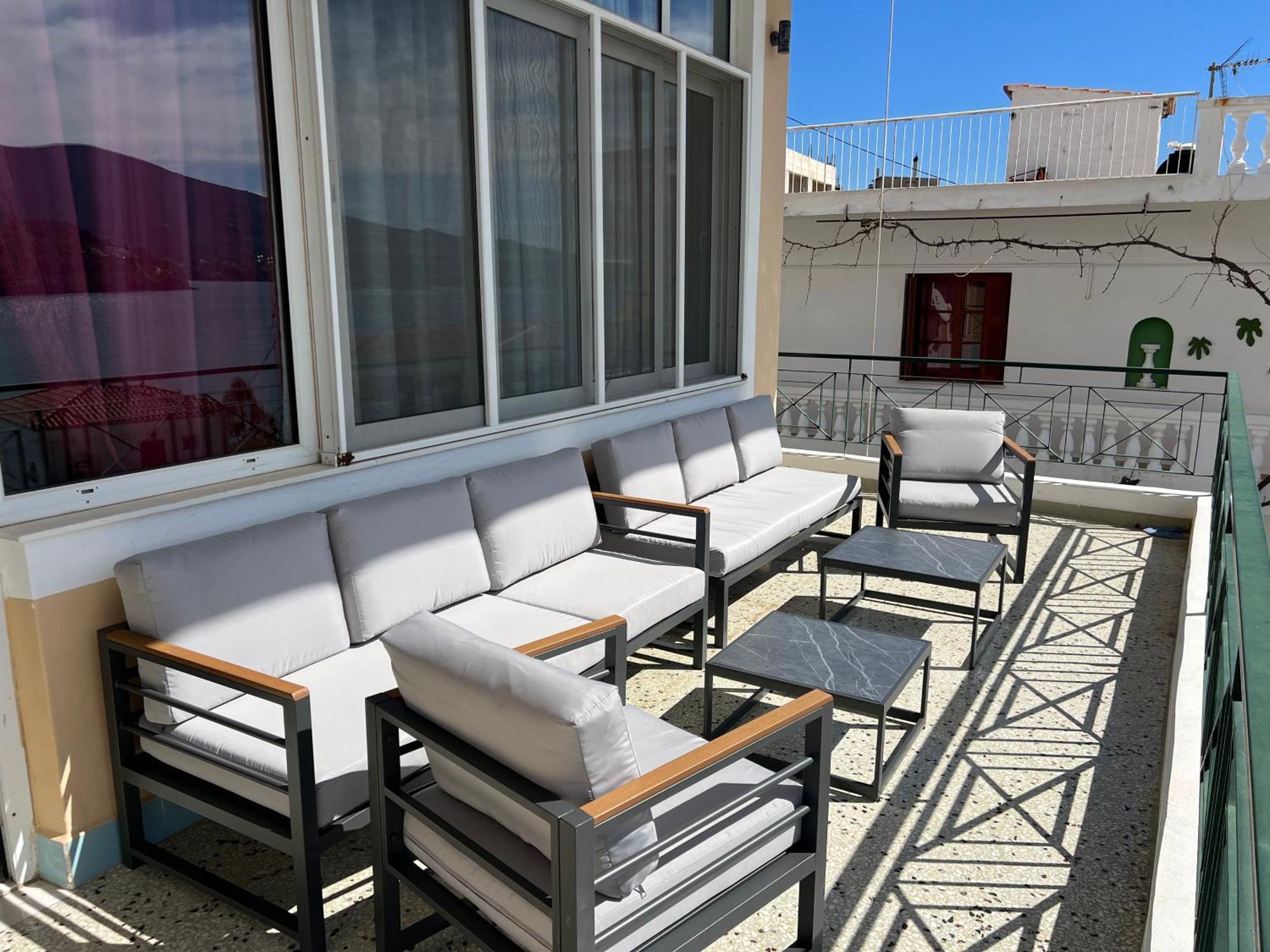 Villa Sofia Sea View Порос Экстерьер фото